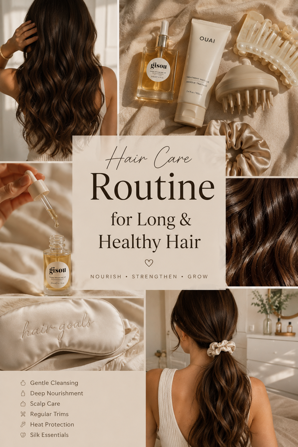 Hair Care Routine for Long & Healthy Hair | Natural Hair Growth Tips