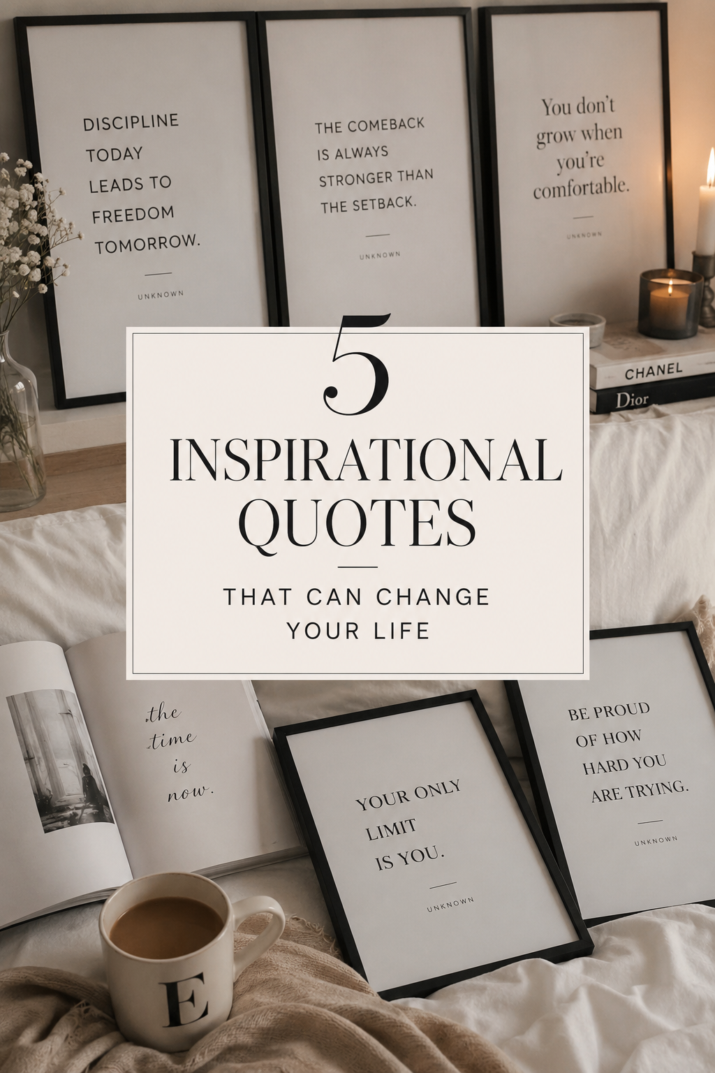 5 Inspirational Quotes That Can Change the Way You See Life ✨