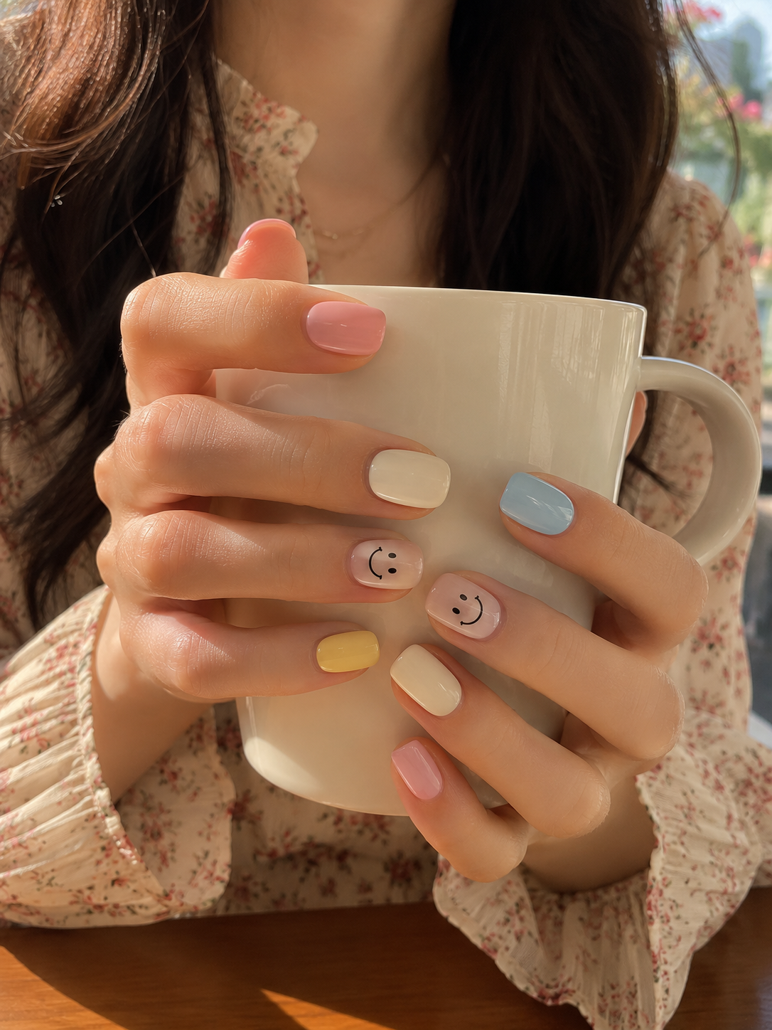 Pastel Mismatched Korean Nails: The Sweet Minimalist Manicure That’s Quietly Taking Over 2026
