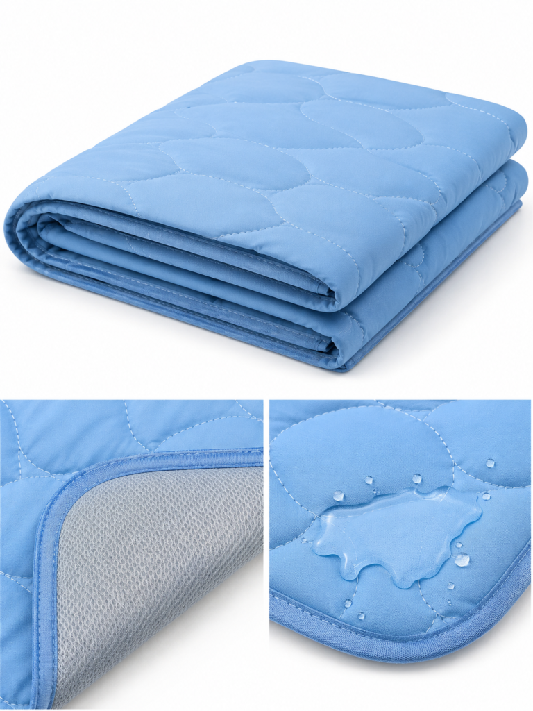 Close-up of PAIGTEK waterproof cooling mat fabric