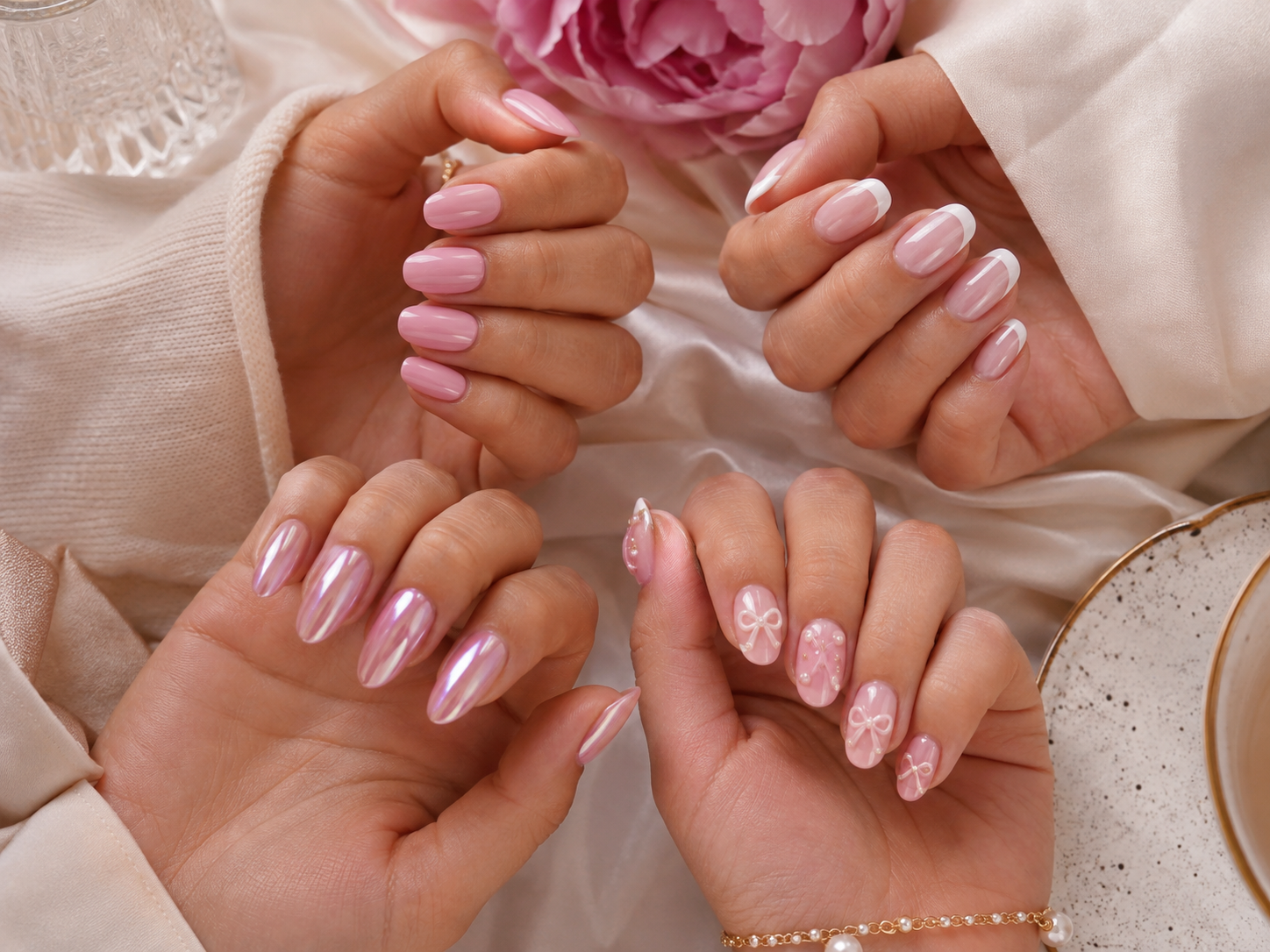25 Cute Pink Nail Ideas: Soft, Feminine & Elegant Designs