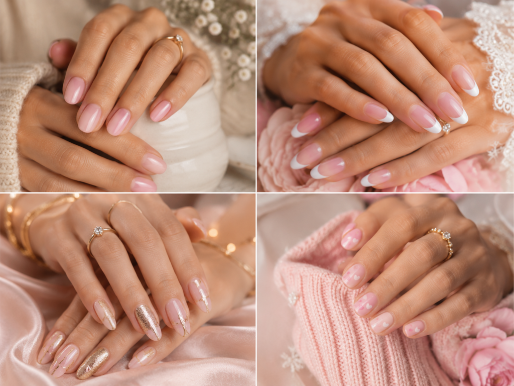 Pink manicure ideas for everyday wear, weddings, date nights and special occasions