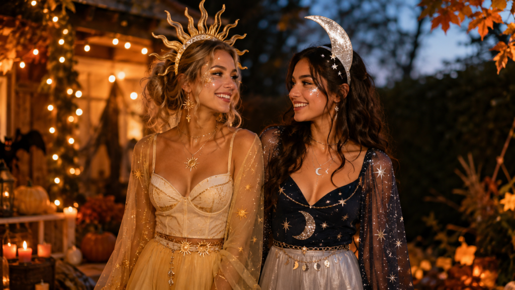 Cute and aesthetic Halloween costume ideas for two friends