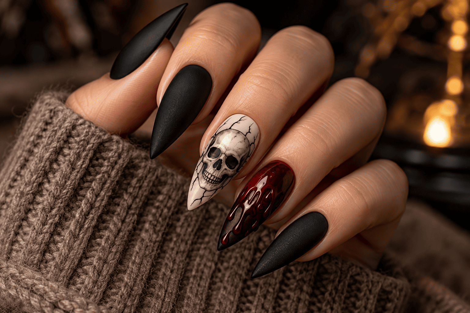 25 Halloween-Themed Nail Designs for a Spooky, Stylish Manicure