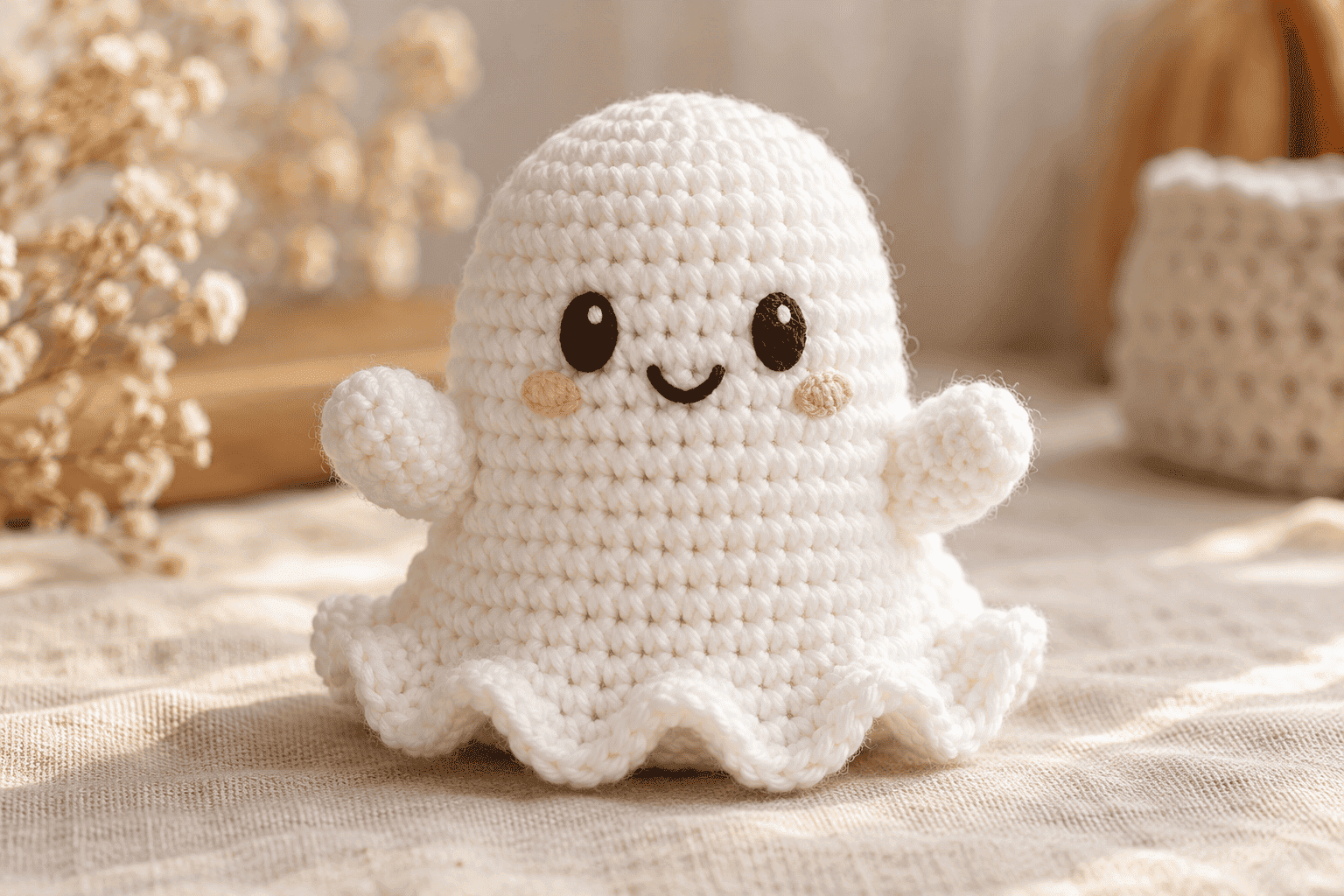 Easy Crochet Ghost Amigurumi Pattern: Step-by-Step Halloween Tutorial